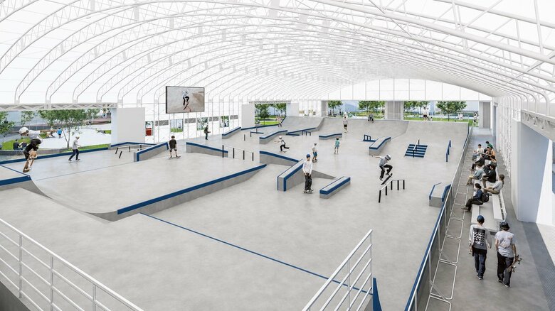 スケボーの日本選手権大会　11月に福岡市で初開催　10月オープンの「天神ストリートパーク」で　国内トップレベル選手が熱戦｜FNNプライムオンライン