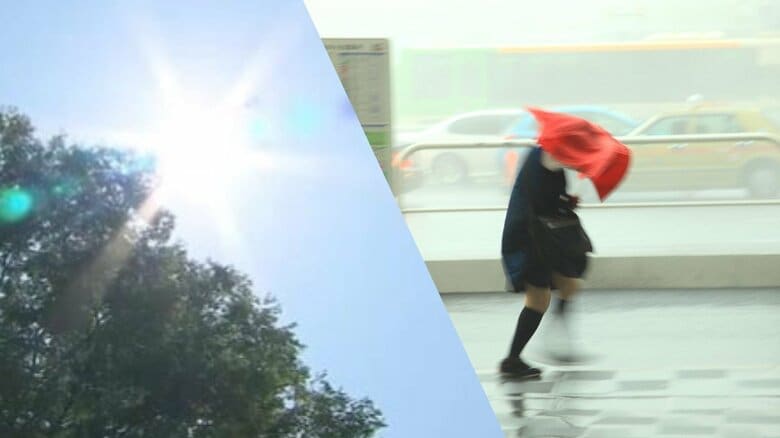 今週末に“警報級大雨”　そのあとはまるで「梅雨明け」!?　雨降らず関東で40℃に迫るエリアも…｜FNNプライムオンライン