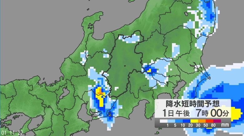 関東地方、伊豆諸島で「警報級の大雨」の可能性　台風9号は2日朝にかけ関東地方に接近か　24時間予想降水量は関東地方北部・南部100ミリ、伊豆諸島80ミリ（2日正午まで多い所で）｜FNNプライムオンライン