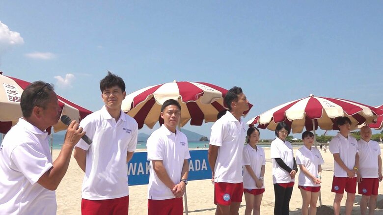 意気込みを語る児玉監督ら