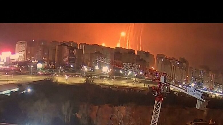 首都キエフに攻撃（2月25日）