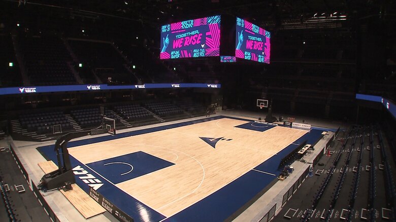 4階からでも1階の様子がはっきり見える