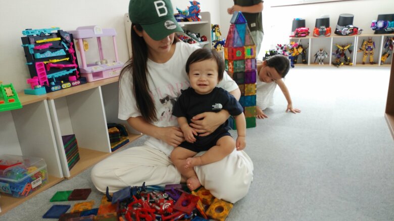 親も子もにっこり