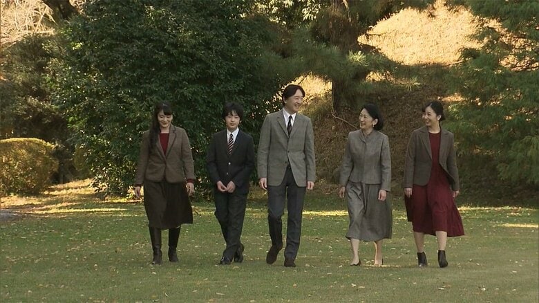 秋篠宮ご一家　昨年11月14日撮影