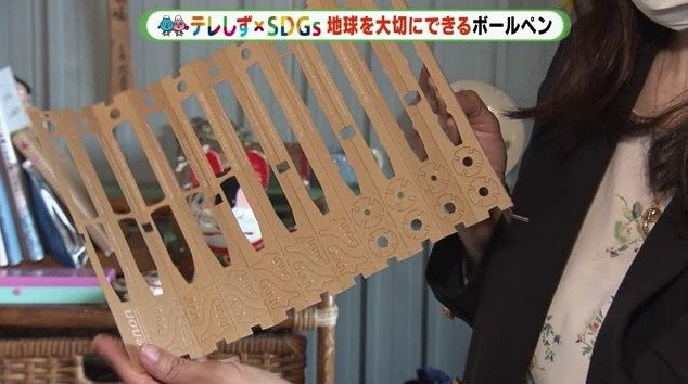 ボールペンが入っていたパッケージ