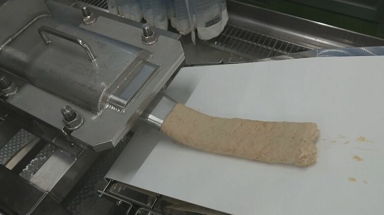 製造工程（亀田製菓提供）