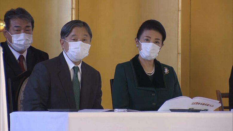 皇宮警察の武道大会を観戦された　12月13日