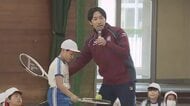 挑戦することの大切さ伝えたい…元プロテニス選手がふるさと倉敷市の小学校で出前授業【岡山】