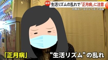 頭が重い、肩・首のコリ、お腹の不調…冬休み明けの「正月病」に注意　専門家は“朝日”と合言葉「はひふへほ」を推奨