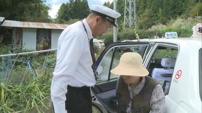 デマンド型乗り合いタクシー(2013年・高知市鏡地区)