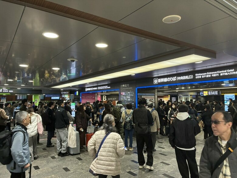 【速報】山陽新幹線運転見合わせ⇒再開　博多～広島（上下線）山口・厚狭駅で人身事故｜FNNプライムオンライン