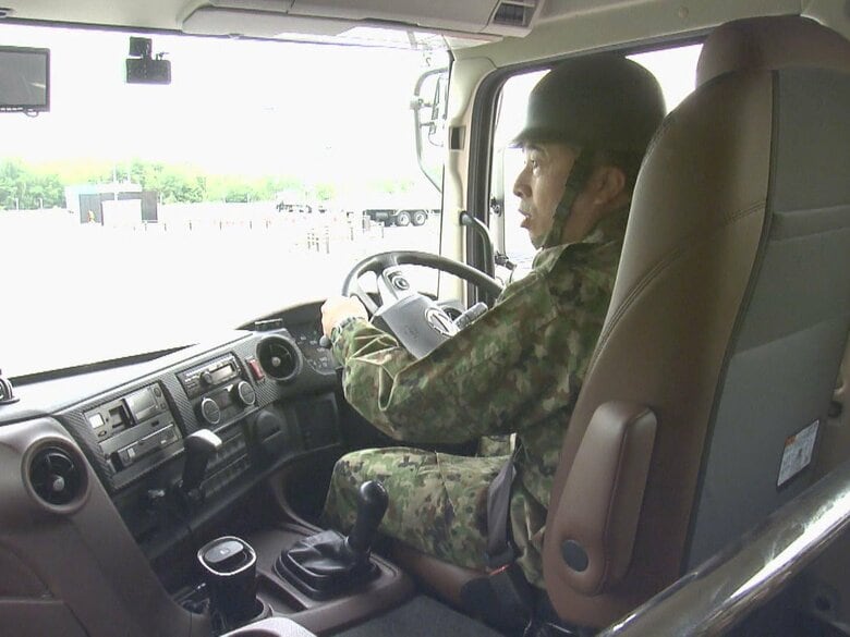 多くが50代半ばで定年迎える…『退職予定の自衛官』に人手不足のトラック業界が熱視線 研修会開きマッチング｜FNNプライムオンライン