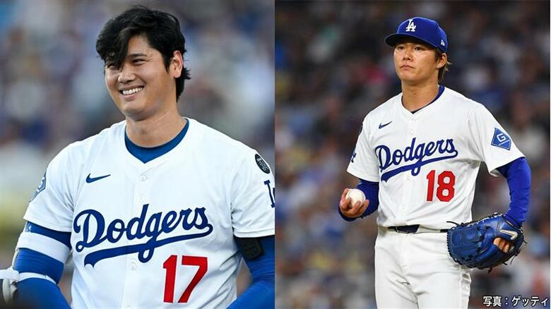 日本人選手初の4試合連続ホームランなるか…大谷翔平第1打席は三球三振　山本由伸は初回三者凡退の立ち上がり｜FNNプライムオンライン