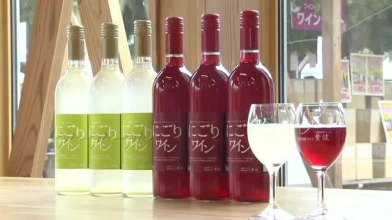 紫波町産ブドウ100％の新酒ワインお披露目　紫波ワインまつり　岩手県｜FNNプライムオンライン