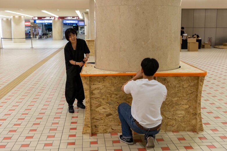 金沢工業大学の宮下研究室が製作したテーブル