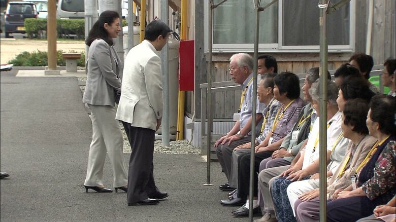 平成25(2013)年　福島・郡山市を訪問された皇太子時代の天皇皇后両陛下