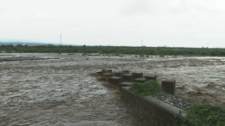黒部川　午前6時半頃