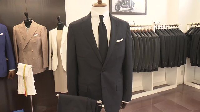 一般的なスーツと何が違う？55万円の超高級スーツ