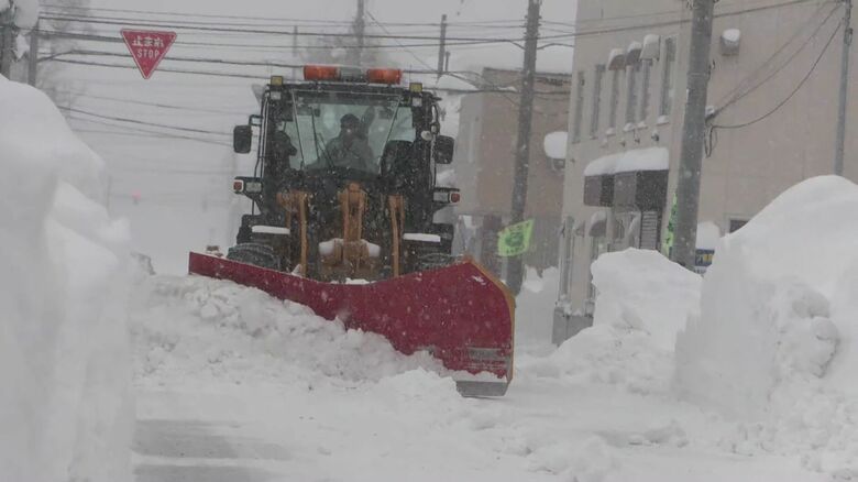 除雪作業の様子
