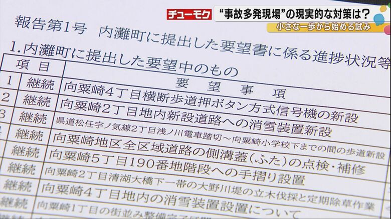 内灘町への要望事項