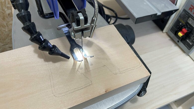 ランチパックを再現した作品の制作工程1