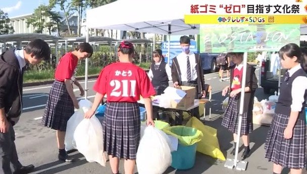 東海大付属静岡翔洋の生徒たち