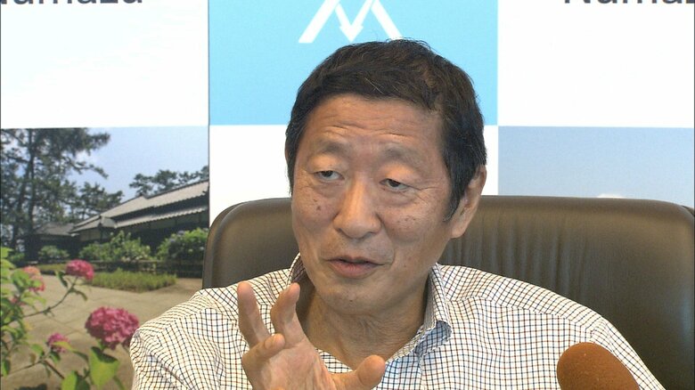 栗原市長（当時）が緊急会見で方針撤回を表明（2015年8月）