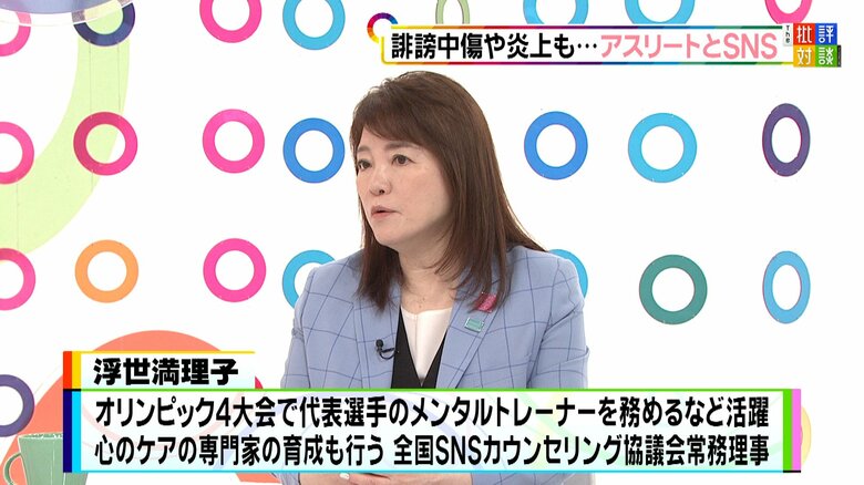 メンタルトレーナー　浮世満理子さん