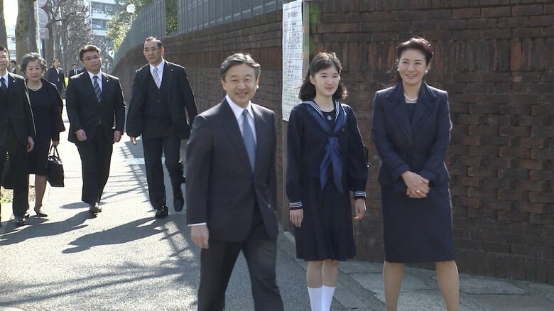 学習院女子中等部卒業式　2017年3月