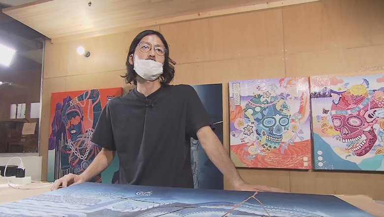 若手アーティストに光…難航しがちな作品販売を手助けする新たな取組