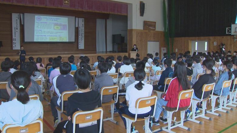 大町市「人権を考える市民の集い」（大町北小学校・6月13日）