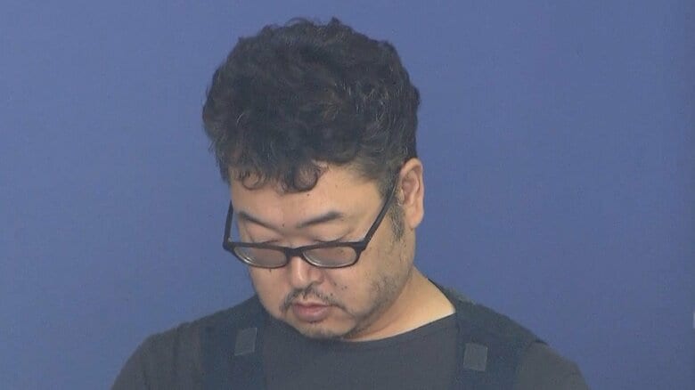 4日午前送検された長島朋生容疑者（43）