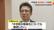 小学校の給食無償化で３党合意　大西市長は一定評価も「中学校は？」【熊本】