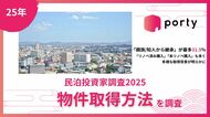 【民泊投資家調査2025】物件取得方法、「親族/知人から継承」が最多31.5%