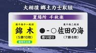 錦木（岩手・盛岡市出身）佐田の海に寄り切りで敗れ、今場所5勝10敗　大相撲夏場所千秋楽