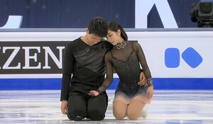 【ノーカット演技映像】「この悔しさを来シーズンに」三浦璃来・木原龍一組のSP、FS演技とインタビュー