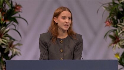 ノーベル平和賞 マチャド氏は授賞式に出席できず長女が演説を代読「民主主義は闘う覚悟が必要」