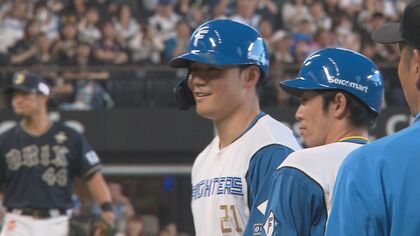 【ファイターズ】清宮幸太郎が今季最多4打点で勝利呼び込むも苦笑い「インチキっぽいヒットでした」新庄監督も独特の賛辞「“会心のボテボテのセンター前ヒット”」