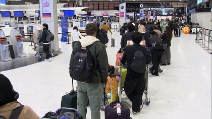 年末の出国ラッシュは28日ピーク…成田空港国際線で約95万人見込み　帰国ラッシュは1月4日の見通し