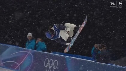 未明の出雲から熱いエール！女子スノーボード・清水さら選手が初五輪で4位入賞　惜しくもメダル獲得ならず