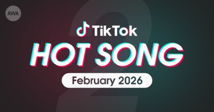 back numberの「君の恋人になったら」やとたの「催眠術」など、2月にTikTokで話題を集めた「HOT SONG」プレイリストを「AWA」で公開