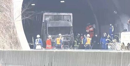 新名神高速で６人死亡事故　広島市の運送会社に３０日間の事業停止などの処分　中国運輸局