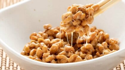 納豆もお勧め食品のひとつ(画像はイメージ)