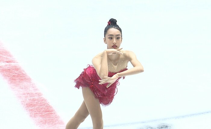 櫛田育良は今大会でシーズンベストを更新