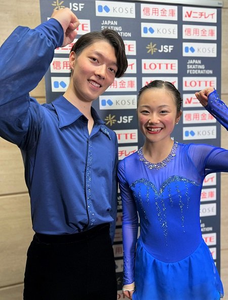 柚木心結・市橋翔哉組
