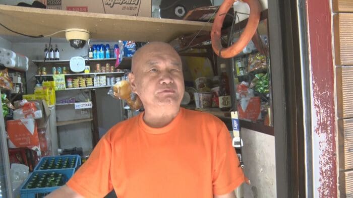 チョッパンが集まる地域で約40年暮らす男性