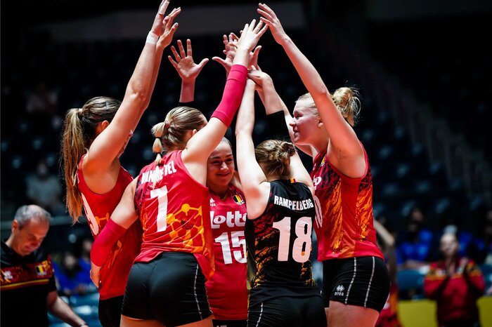 欧州の実力国・ベルギー(写真:©️FIVB)