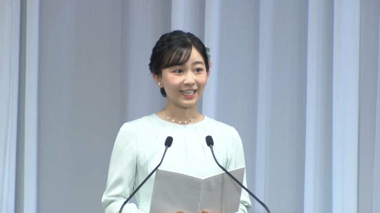 佳子さま「アジア競技大会」結団式にご出席 淡いペールグリーンのワンピースに花のヘッドピース姿で日本選手団を激励|FNNプライムオンライン