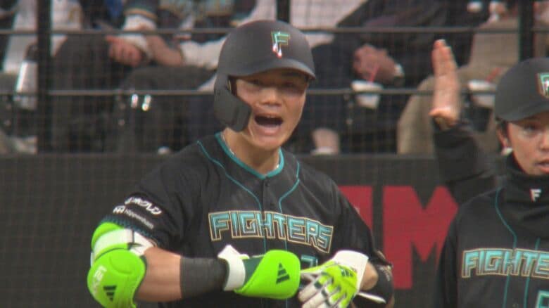 【日本ハム】清宮の同点打、浅間・奈良間ら好守光るもあと一歩及ばず　福島は今季初先発で5回途中3失点「ビハインドの展開でマウンドを降りてしまい悔しい」｜FNNプライムオンライン