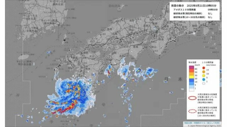 【台風12号発生】鹿児島県に線状降水帯発生の恐れ　土砂災害に厳重警戒　山陰地方も雷雨に注意｜FNNプライムオンライン